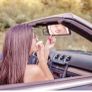 2025 Newest Gift for Women - Car Visor Vanity Mirror with 3 LED Mode Built-in 1500mAh Rechargeable Battery Makeup Mirro for Car with Led Light Image 3