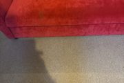 Red bed settee