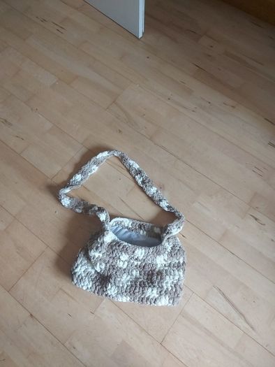 crochet lined bag
