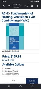 book heating and ventilation