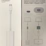 Original Apple USB-C Thunderbolt 3 to Thunderbolt 2 Adapter Converter Cable A1790 New Image 2