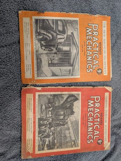 vintage practical mechanics magazines