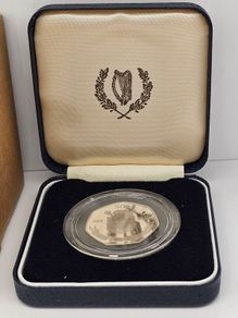 Ireland Proof Millennium 50p Fifty Pence Coin in Original Holder