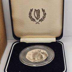 Ireland Proof Millennium 50p Fifty Pence Coin in Original Holder