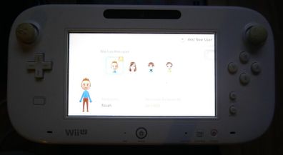 Wii U GamePad White