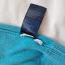 tommy hilfiger v neck size xl ptp 26" turquoise in excellent condition Image 10