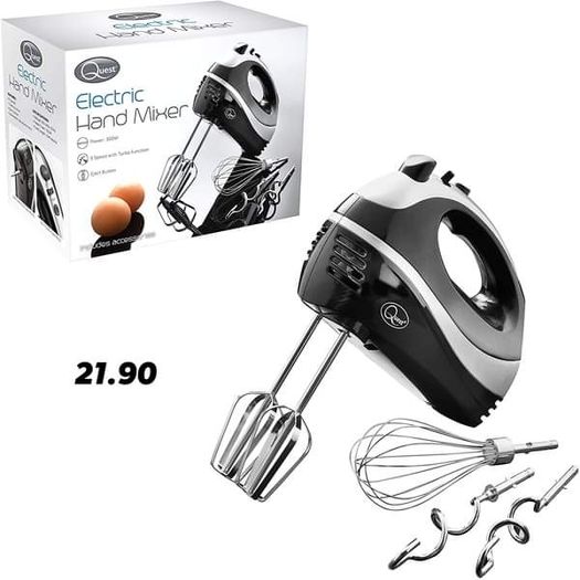 Quest Black Hand Food Mixers Galway City Area Collection Can Be Arranged