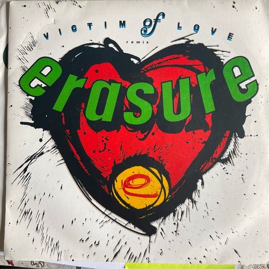Erasure Sometimes picture sleeve vinyl record single in vg+ condition