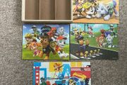 4 x Paw Patrol Puzzles
