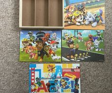 4 x Paw Patrol Puzzles
