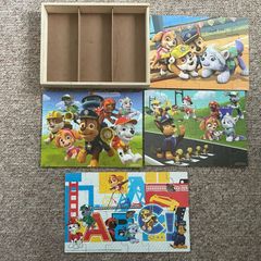 4 x Paw Patrol Puzzles