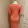 Ghost London pretty coral dress size 10 - viscose Image 4
