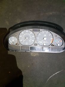 Bmw 3 E46 3 Series Speedometer Mph Instrument Cluster Oem