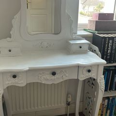 Vanity with mirror