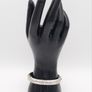 Vintage Sterling Silver Bangle, Signed Birmingham 1963 Image 9