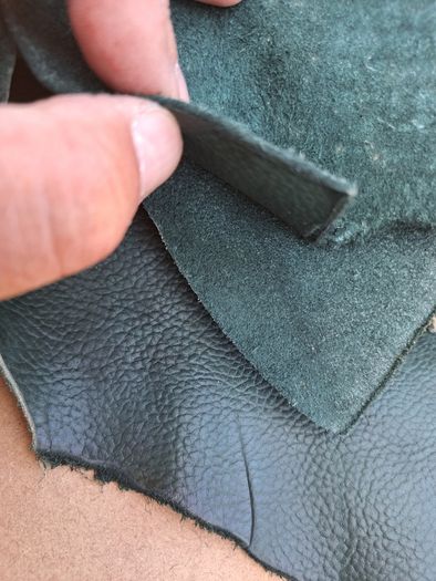 Genuine leather sheets for craft