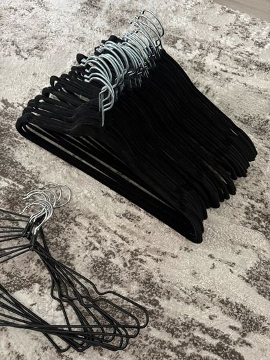 Clothes Rack and Hangers