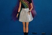 Barbie rainbow hair