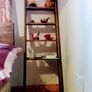 Rustic Walnut Blanket and Towel Ladder Image 5