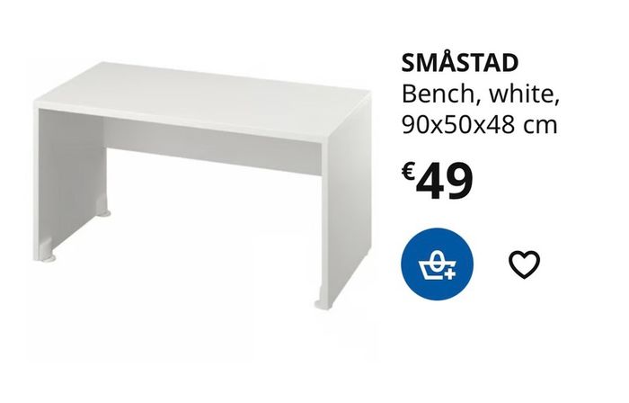 IKEA Stuva bench/shelf