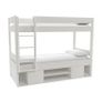 Uno bunk bed with under bed storage with mattresses Image 2
