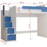 Kids Bedroom Furniture Sale  Loft Bed & Sofa Bed Image 3