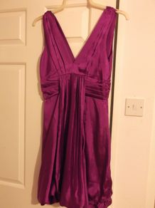 A Wear Purple/Pink dress