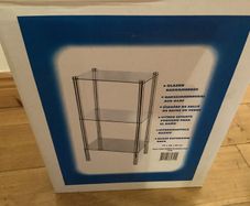 Glass shelves