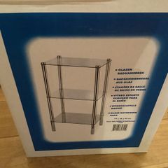Glass shelves