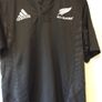 All Blacks Jersey.  Official New Zealand All Blacks Mens Home Jersey. Authentic Original Adidas No Sponsor Jersey From Year 2007..Not A Modern Day Remake. Image 4