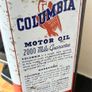 Vintage Columbia 1950's / 60's 5L Oil Tin Image 4