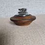Rolstar Table Lighter with very pleasing wooden base holder Image 4