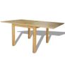 Extendable Table Oak 170x85x75 cm Image 2