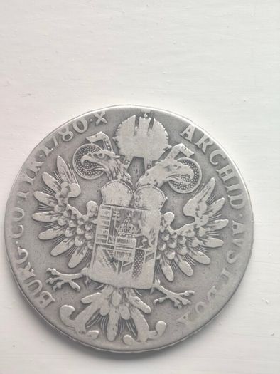 Maria Theresa 1780 Silver coin
