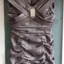 CACHET charcoal ruched bodycon Sz 10 - Rrp 179 (New) Image 2
