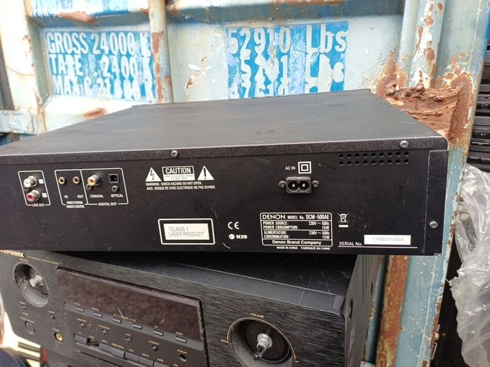 Marant amplifier, DENON 5cd player, Pioneer