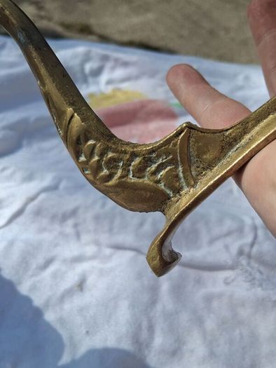 Napolean 111 Heavy Brass Andirons (4kgs)
