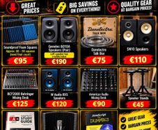 New Equipment Added - All Recording Equipment Must Go