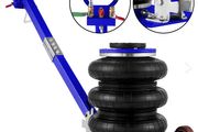 5 Ton Heavy Duty Triple Air Bag Jack Pneumatic Jack 11000 Lbs Quick Lift