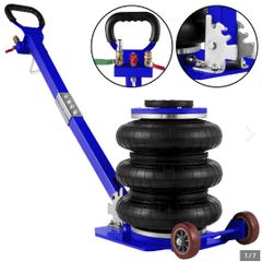 5 Ton Heavy Duty Triple Air Bag Jack Pneumatic Jack 11000 Lbs Quick Lift