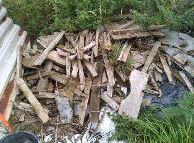 Old broken wood-Possible firewood