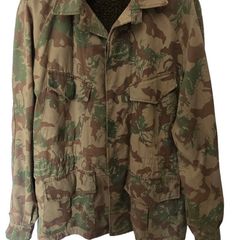 Vintage South African Police Camouflage Bush Jacket 1989 XL