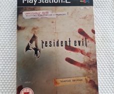 Resident Evil 4 Limited Edition Tin PlayStation2 Ps2 Games Original