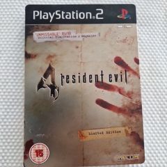 Resident Evil 4 Limited Edition Tin PlayStation2 Ps2 Games Original