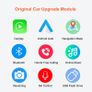 Bonroad Carplay Android Auto Interface For Mercedes Benz A B C M E Class GLA CLA GLK SLK CLS GL W204 W176 W246 NTG 4.5 Airplay Image 4
