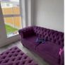 purple chesterfield sofa Image 2