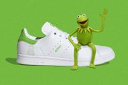 adidas Stan Smith X Kermit The Frog UK Kids 3.5 Brand New