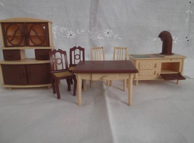 Doll house furniture, Jean West Germany