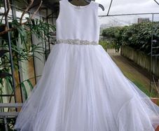 Communion dress by Joan Calabrese for Mon Cheri