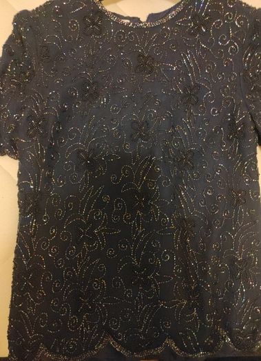 Vintage Beaded Top